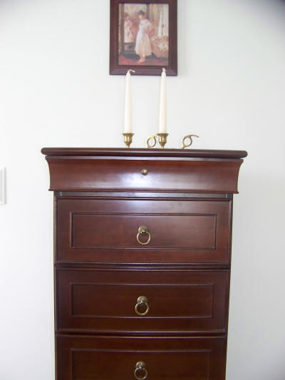 image of antique dresser