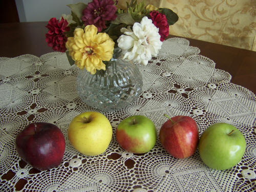 photo of several apples